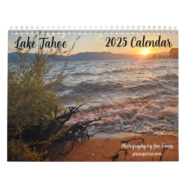 Lake Tahoe 2025 Calendar  (Cover)