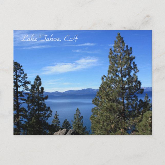 Lake Tahoe, CA Carte postale (Devant)