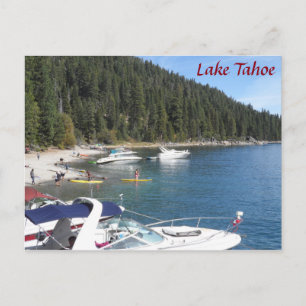 Lake Tahoe, CA Postcard
