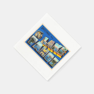Lake Tahoe California CA Large Letter Postcard Napkin