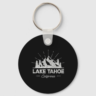 Lake Tahoe California Ca T Shirt Vintage Hiking Re Keychain