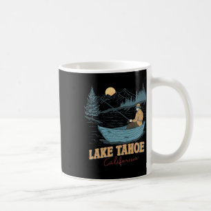 Lake Tahoe California Funny Summer Fishing Camping Coffee Mug