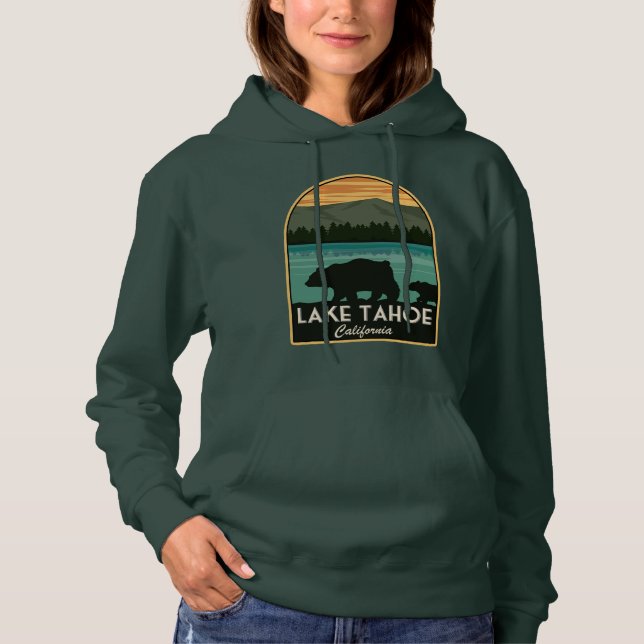 Lake Tahoe California  Hoodie (Front)