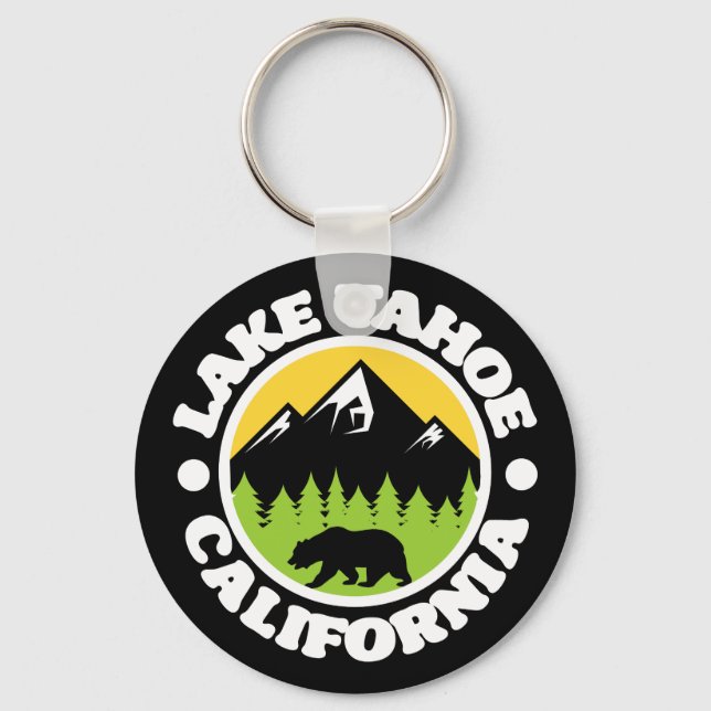 Lake Tahoe,California Keychain (Front)