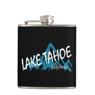 Lake Tahoe California Mountains Hip Flask