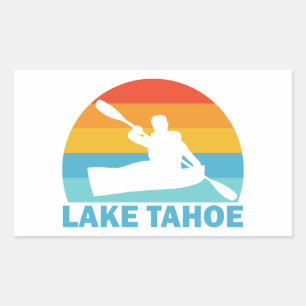 Lake Tahoe California Nevada Kayak Sticker