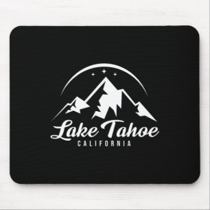 Lake Tahoe California Ski Resort Skiing Snowboardi Mouse Pad