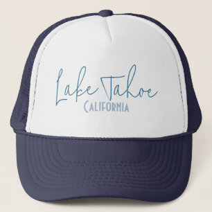 Lake Tahoe, California Travel Souvenir Trucker Hat