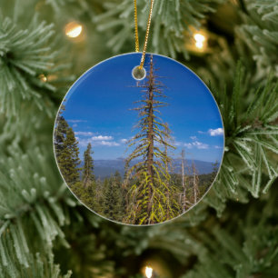 Lake Tahoe Christmas Tree Ornament
