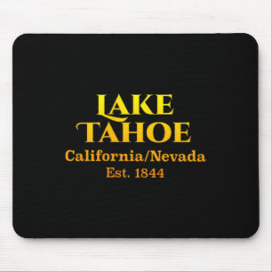 Lake Tahoe Design Chest Pocket Logo Deer 2-sided  Mouse Pad