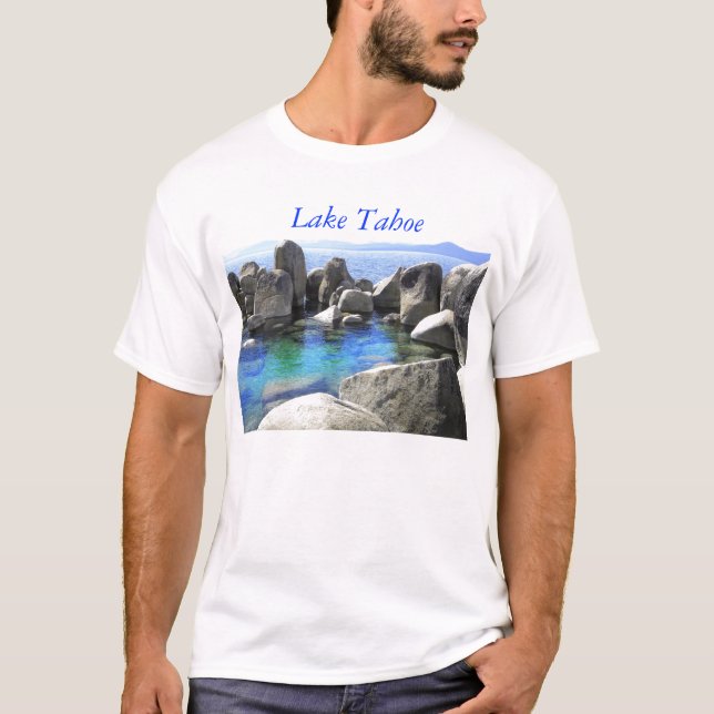 Lake Tahoe Emerald Water Tshirt (Front)