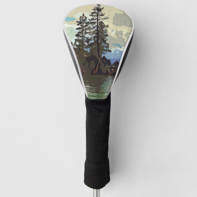 Lake Tahoe Golf Head Cover (Front)
