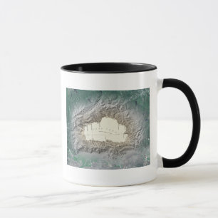 Lake Tahoe map Mug