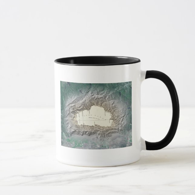 Lake Tahoe map Mug (Right)