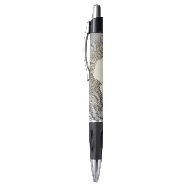 Lake Tahoe map Pen (Top (Vertical))