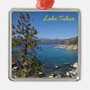 Lake Tahoe Metal Ornament