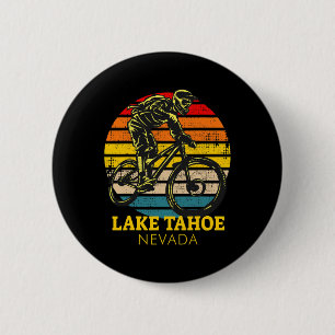 Lake Tahoe Nevada Mountain Biking _1 2 Inch Round Button