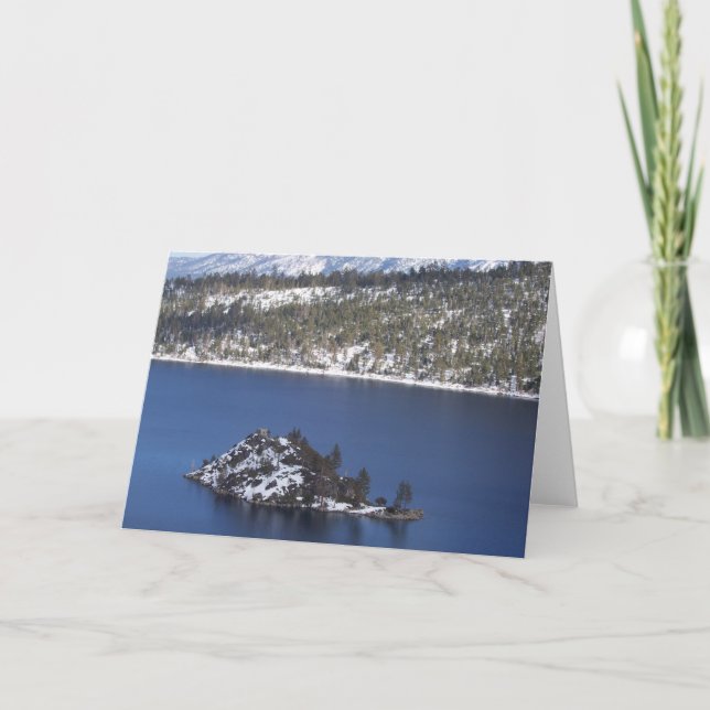 Lake Tahoe Note Card (Front)