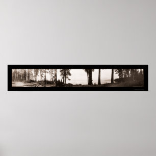 Lake Tahoe Point Photo 1906 Poster