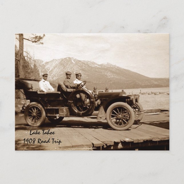 Lake Tahoe Postcard (Front)