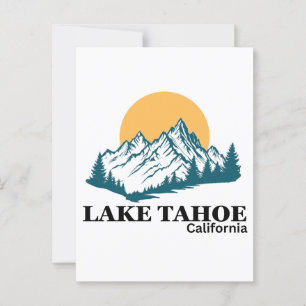 LAKE TAHOE POSTCARD