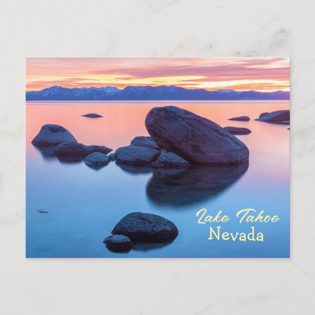 Lake Tahoe Postcard (Front)