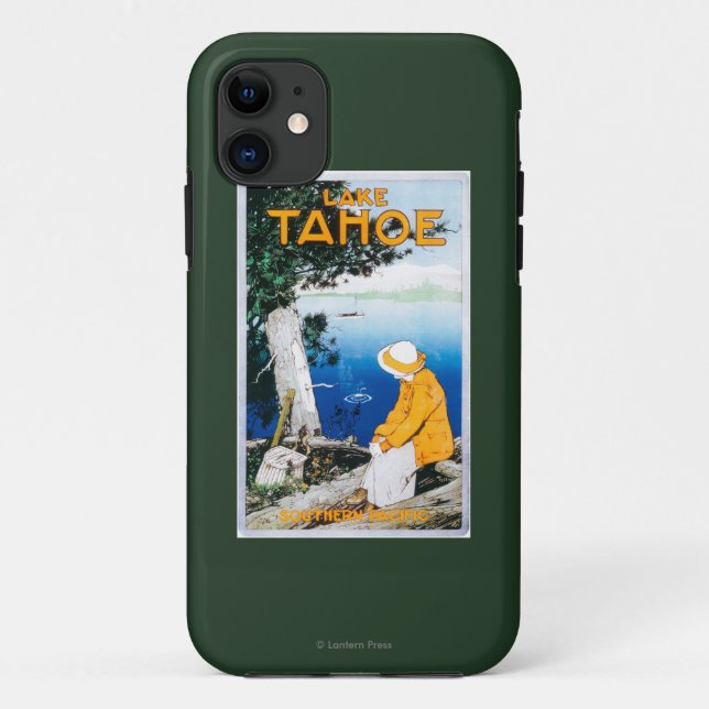 Lake Tahoe Promotional PosterLake Tahoe, CA Case-Mate iPhone Case (Back)