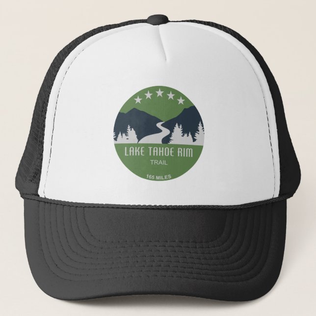 Lake Tahoe Rim Trail Trucker Hat (Front)