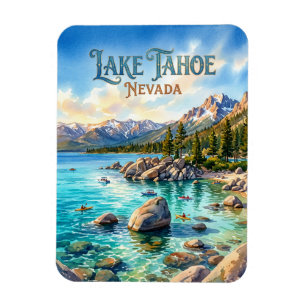 Lake Tahoe State Park USA Magnet