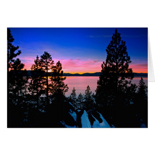 -Lake Tahoe Sunset 2011 (Front Horizontal)