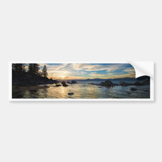 Lake Tahoe Sunset Bumper Sticker