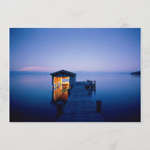 Lake Tahoe Sunset Invitation
