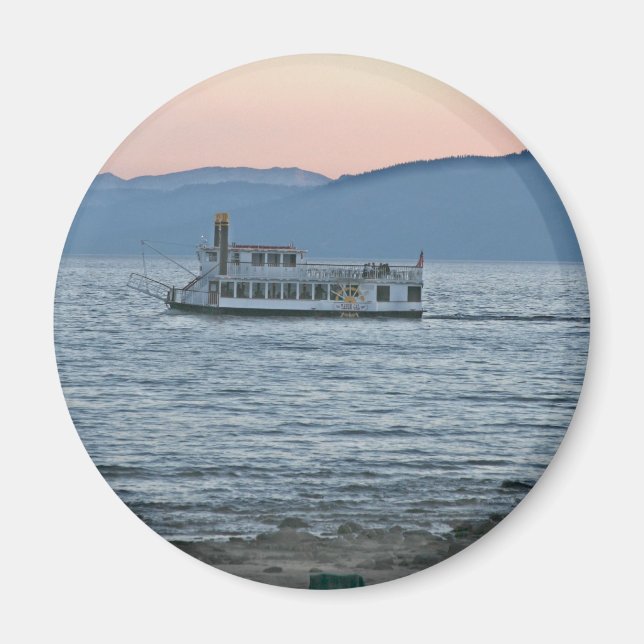 Lake Tahoe Sunset Magnet (Front)