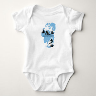 Lake Tahoe: Winter Adventure Playground Baby Bodysuit