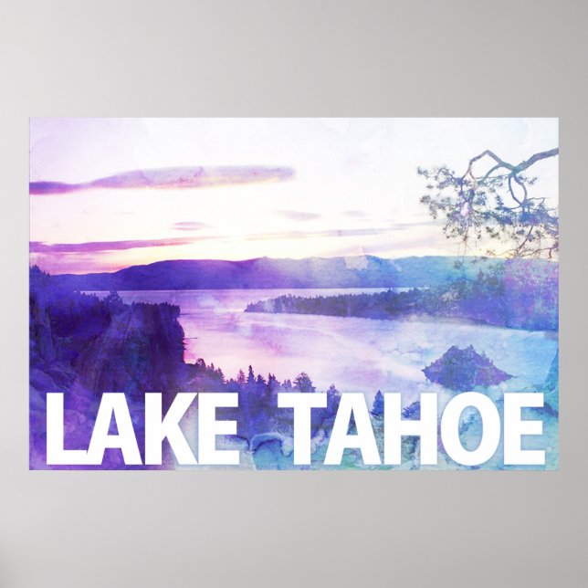 Lake Tahoe's Emerald Bay Poster (Front)