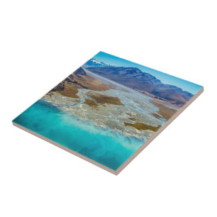 Lake Tekapo and Southern Alps, New Zealand Tile