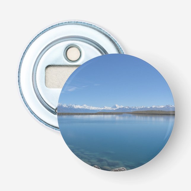 Lake Tekapo, New Zealand Bottle Opener (Front)