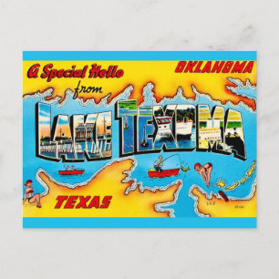 Lake Texoma Greeting Postcard