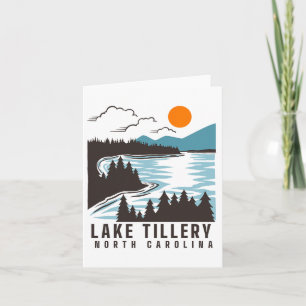 Lake Tillery North Carolina Summer Lake Life Boati Card