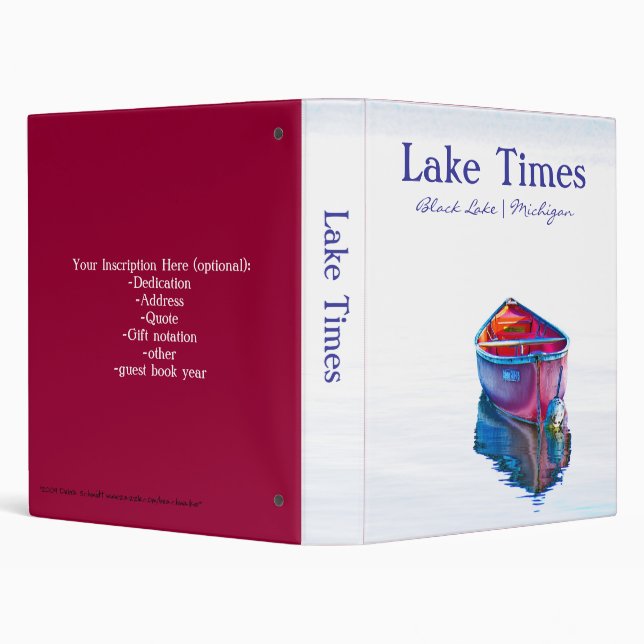 Lake Times Binder (1.0") (Background)