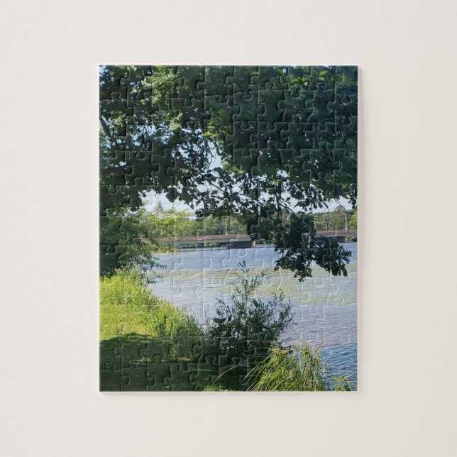 Lake Tomahawk Wisconsin  Jigsaw Puzzle (Vertical)
