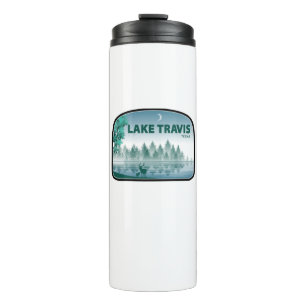 Lake Travis Austin Texas Deer Thermal Tumbler