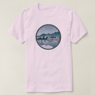 Lake Travis Austin Texas Reflection T-Shirt