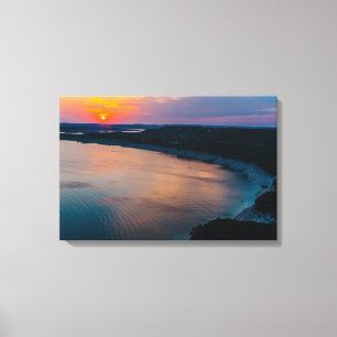 Lake Travis Sunset Canvas Print