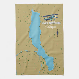 Lake Turkana Kenya Kitchen Towel