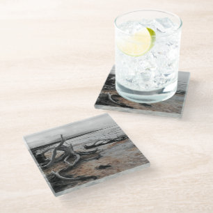 Lake Tyrrell Natural Forces Glass Coaster