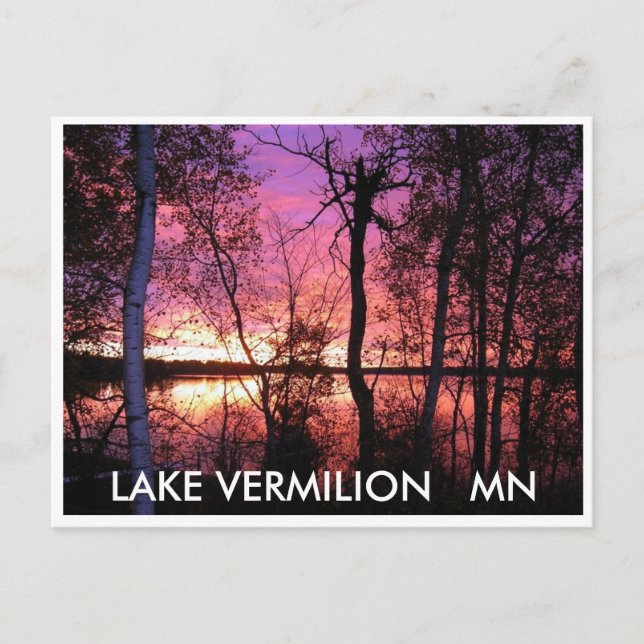 Lake Vermilion Postcard (Front)