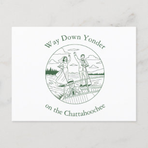 Lake vibes holiday postcard