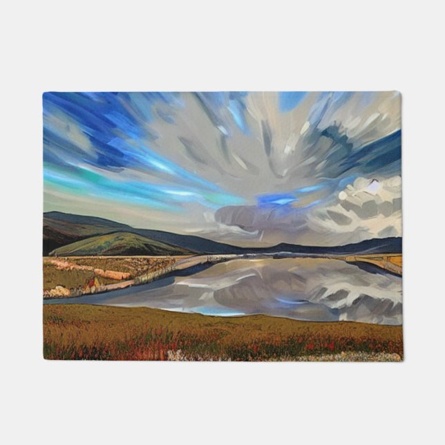 LAKE VIEW DOORMAT (Front)