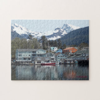 Lake View in Sitka Jigsaw Puzzle